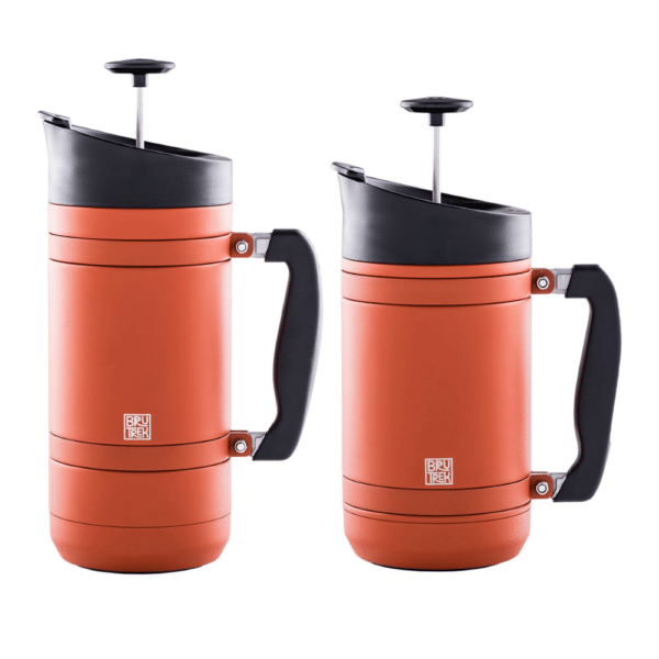 BruTrek® Steel Toe 3.0 Travel Coffee Press: Red Rock