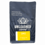 Unleashed Coffee: Oro, Our Light Roast Whole Bean Coffee (Bag)