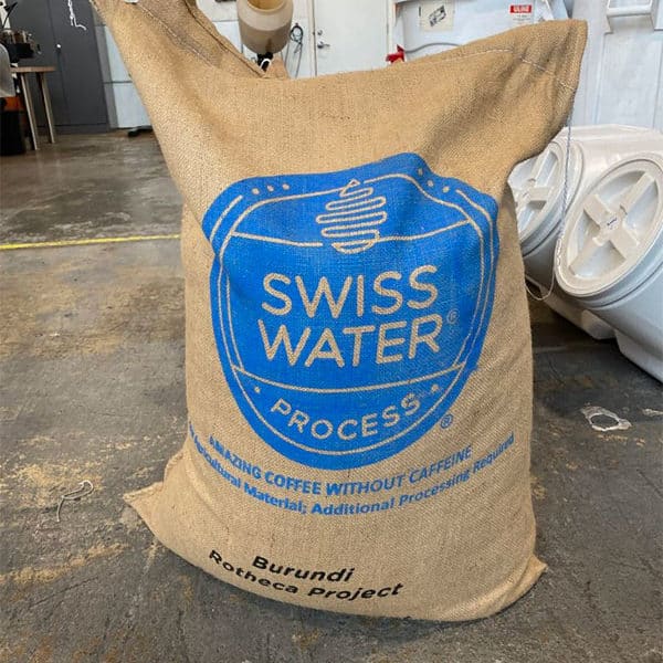 Unleashed Coffee: Swiss Water Process Decaf Whole Bean Coffee (Sack)