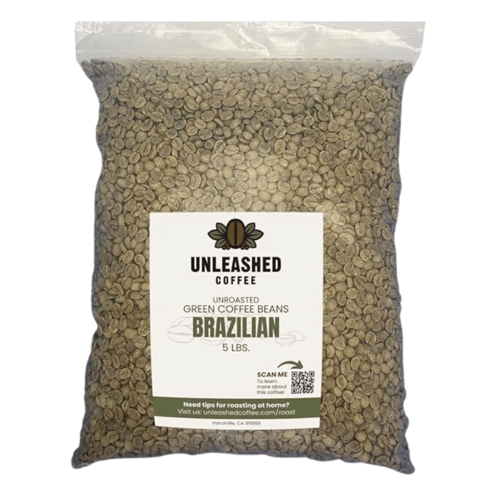 Unleashed Coffee Brazilian Green Coffee Beans